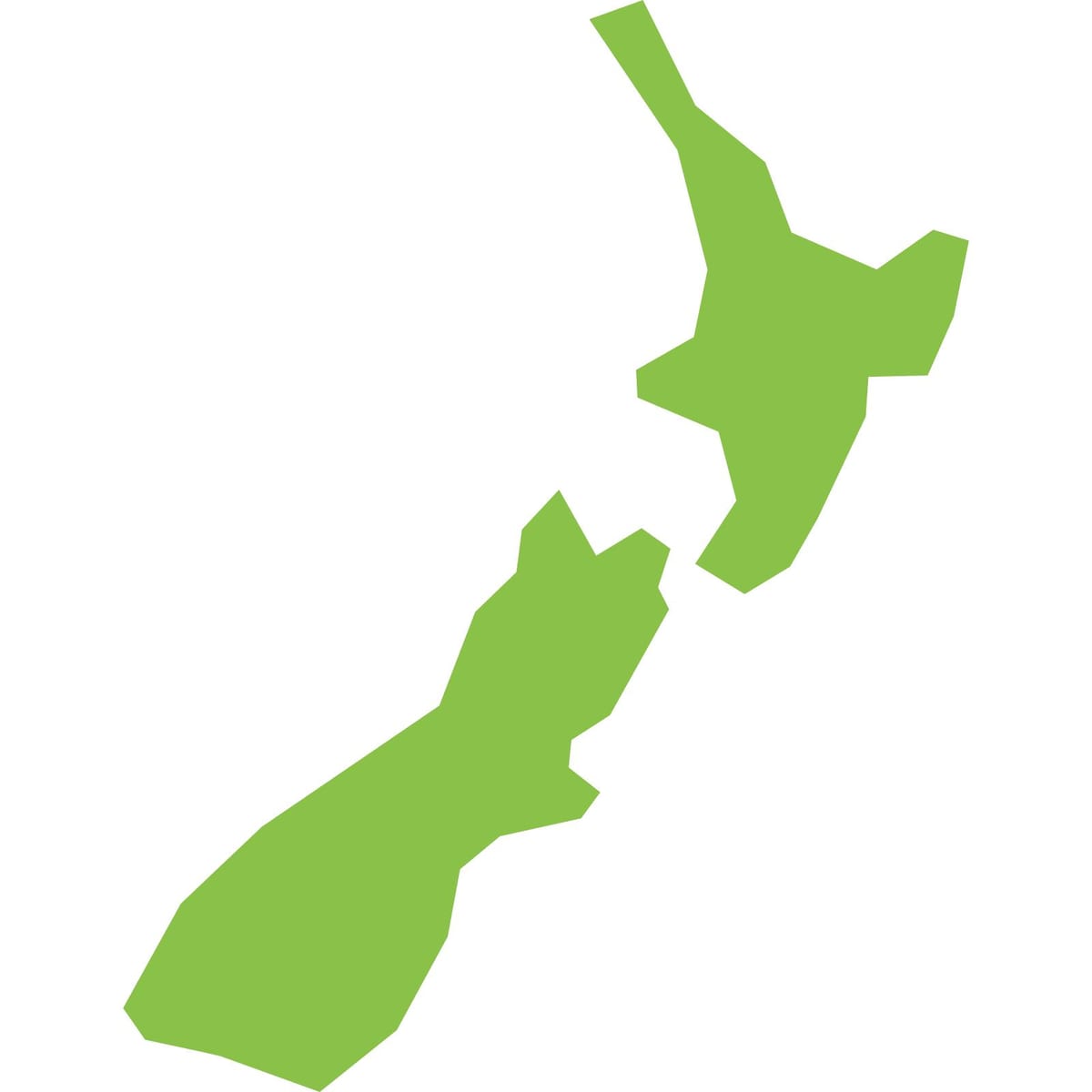 Map of new zealand png