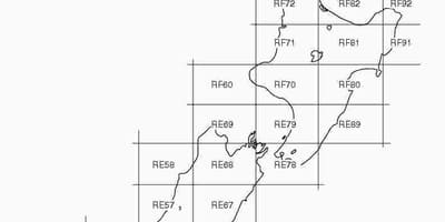 Map of new zealand grid