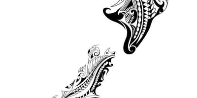 Map of new zealand tattoo