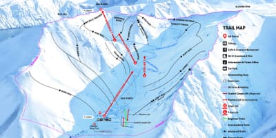 New zealand ski resorts map