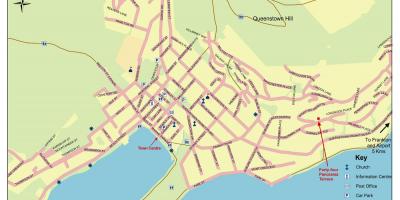Street map of queenstown new zealand